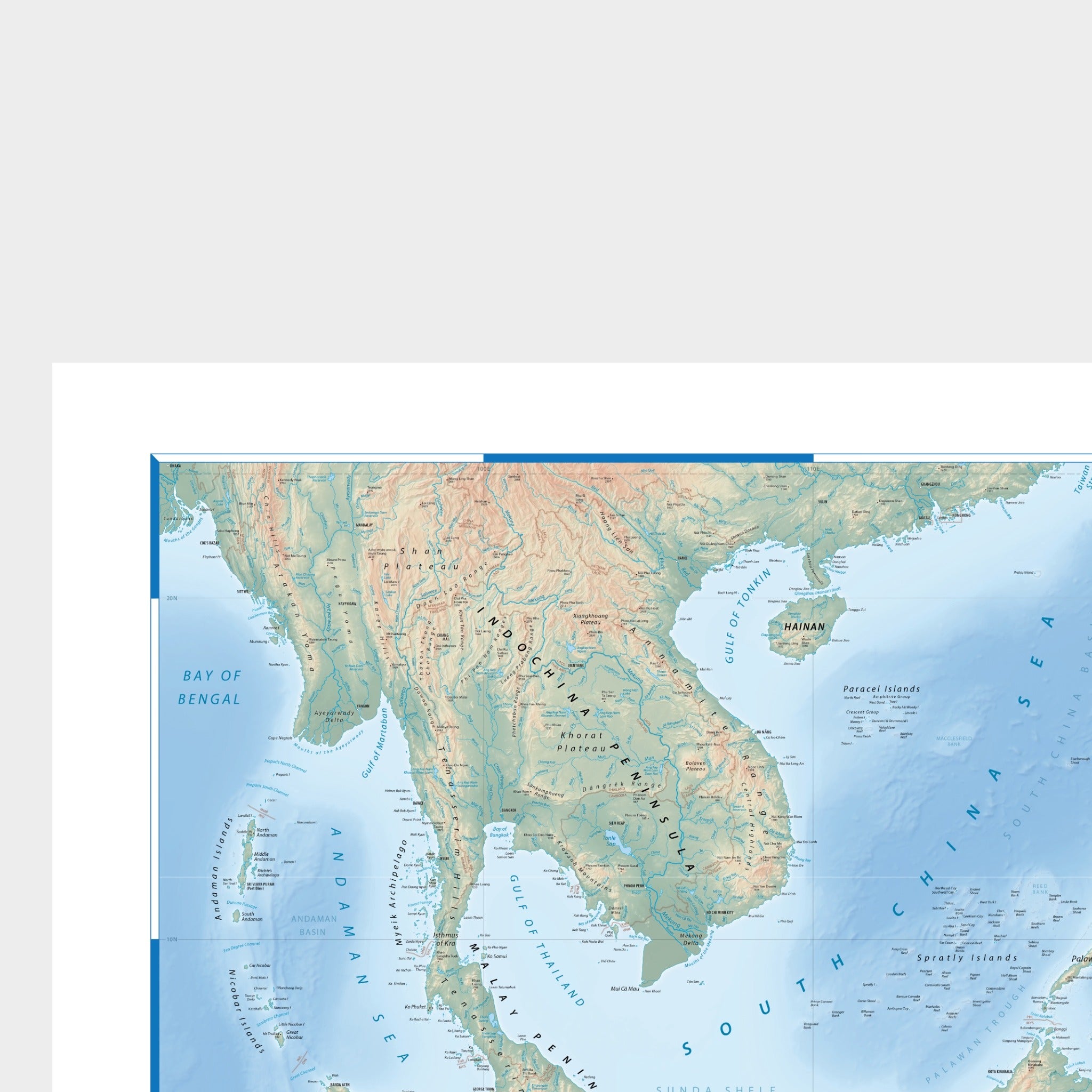 Map of the Islands of Southeast Asia