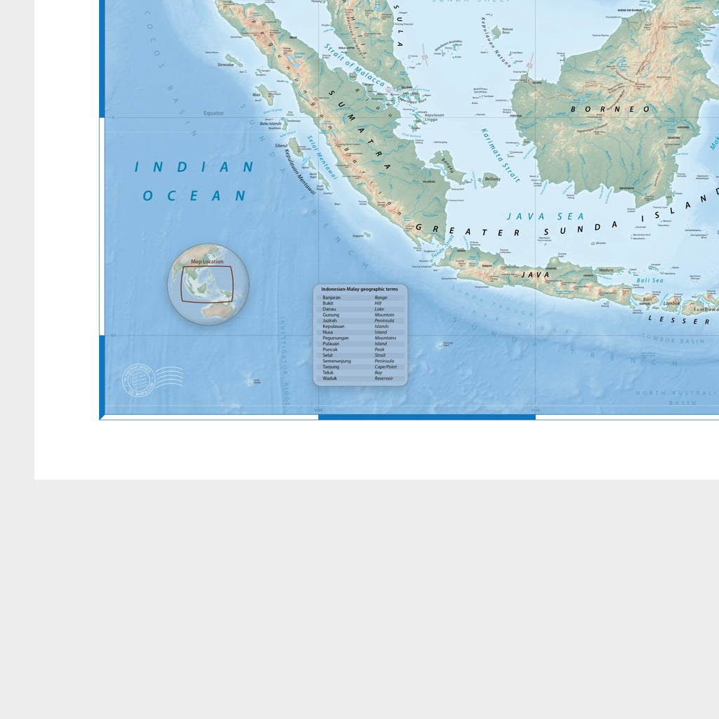 Map of the Islands of Southeast Asia