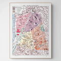 Paris | 1900 | 8th Arrondissement | Vintage Map