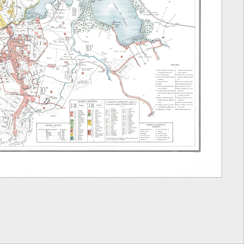 Havanna | Stadtplan | Vintage Map | Giclée-Druck