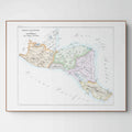 Kirchenatlas | Guatemala | Zentral-Amerika | Vintage Map