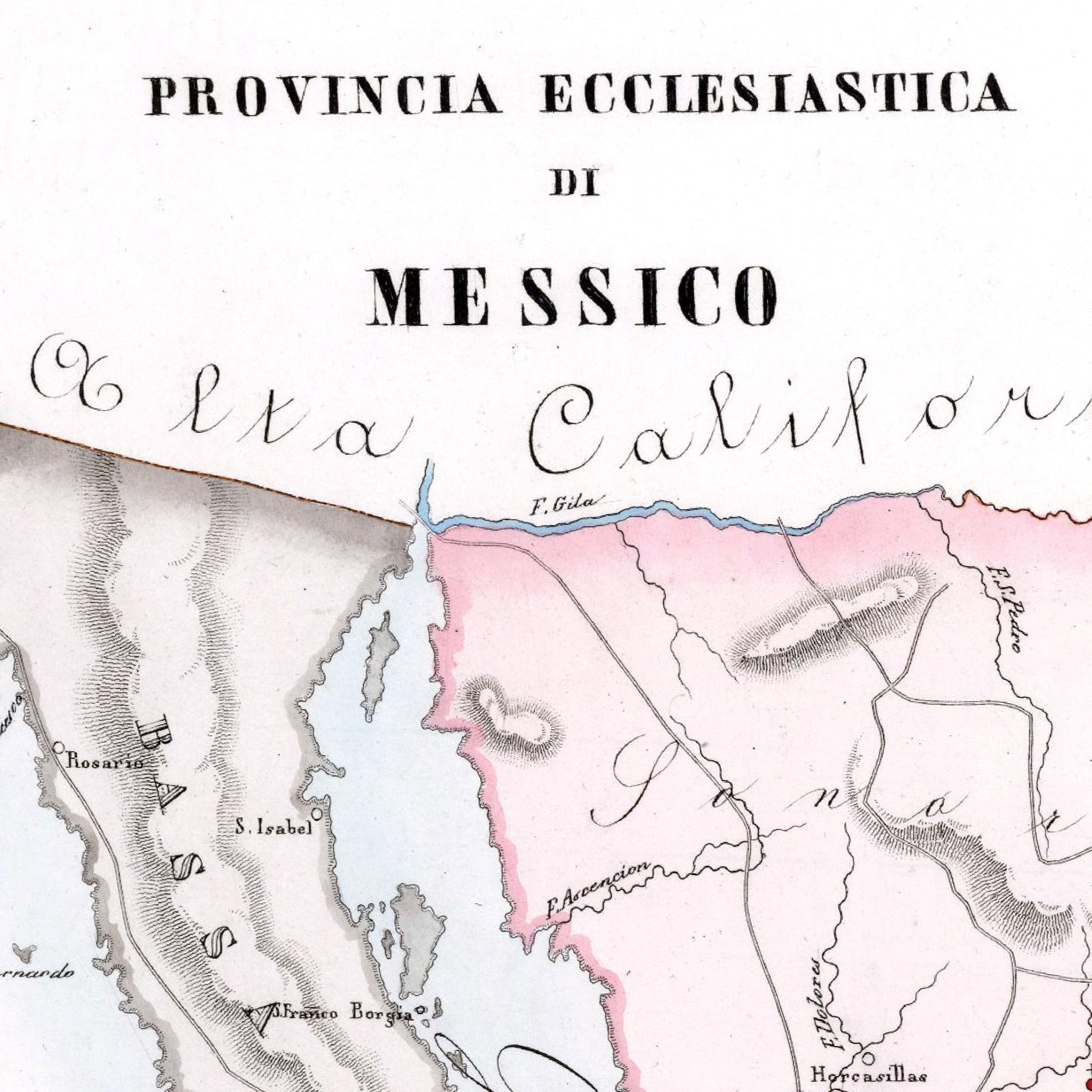 Kirchenatlas | Mexico | Vintage Map