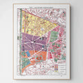Paris | 1900 | 14. Arrondissement | Vintage Map