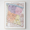 Paris | 1900 | 15. Arrondissement | Vintage Map