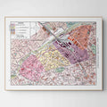 Paris | 1900 | 17. Arrondissement | Vintage Map