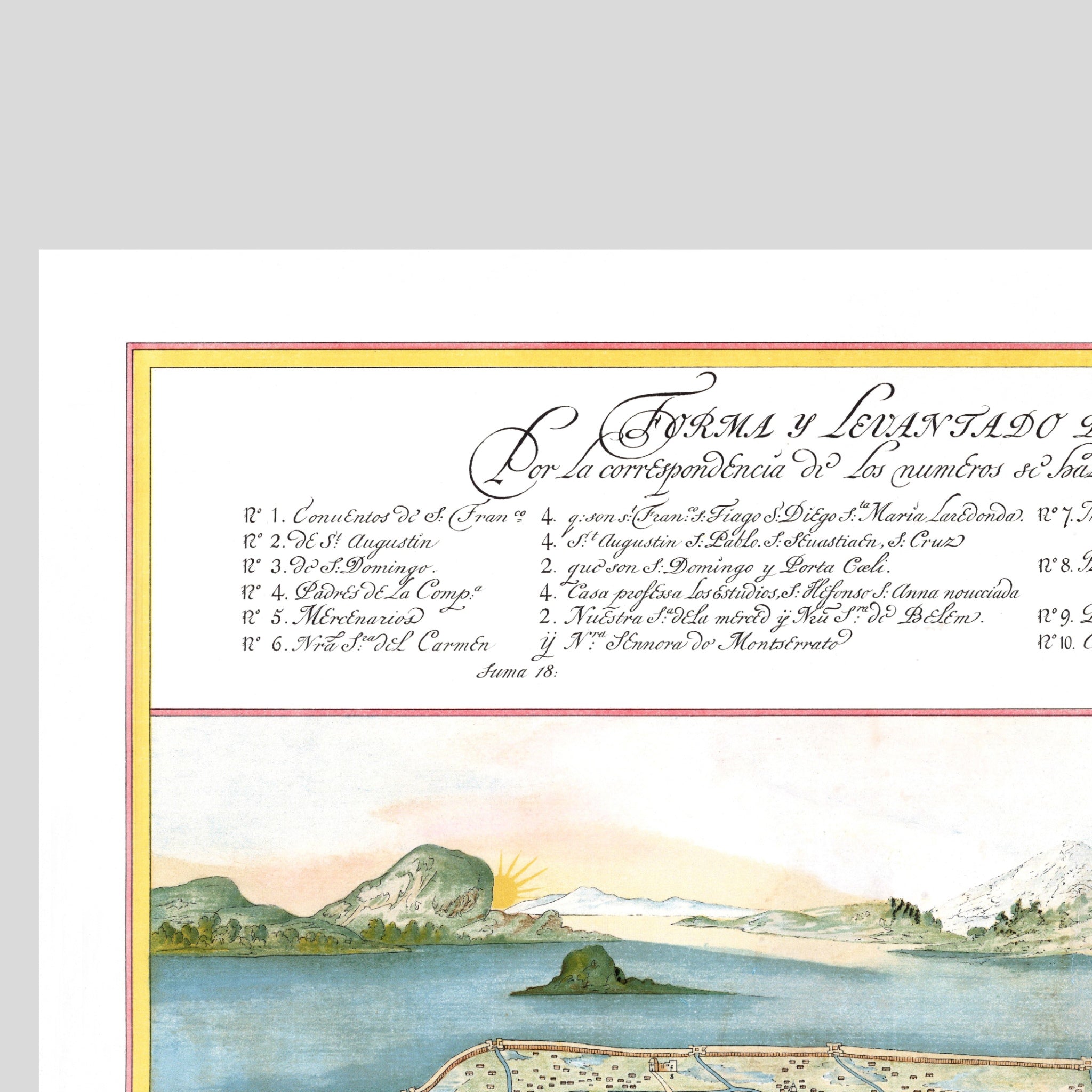 Mexico-City | Mexico | 1628 | Giclée-Druck
