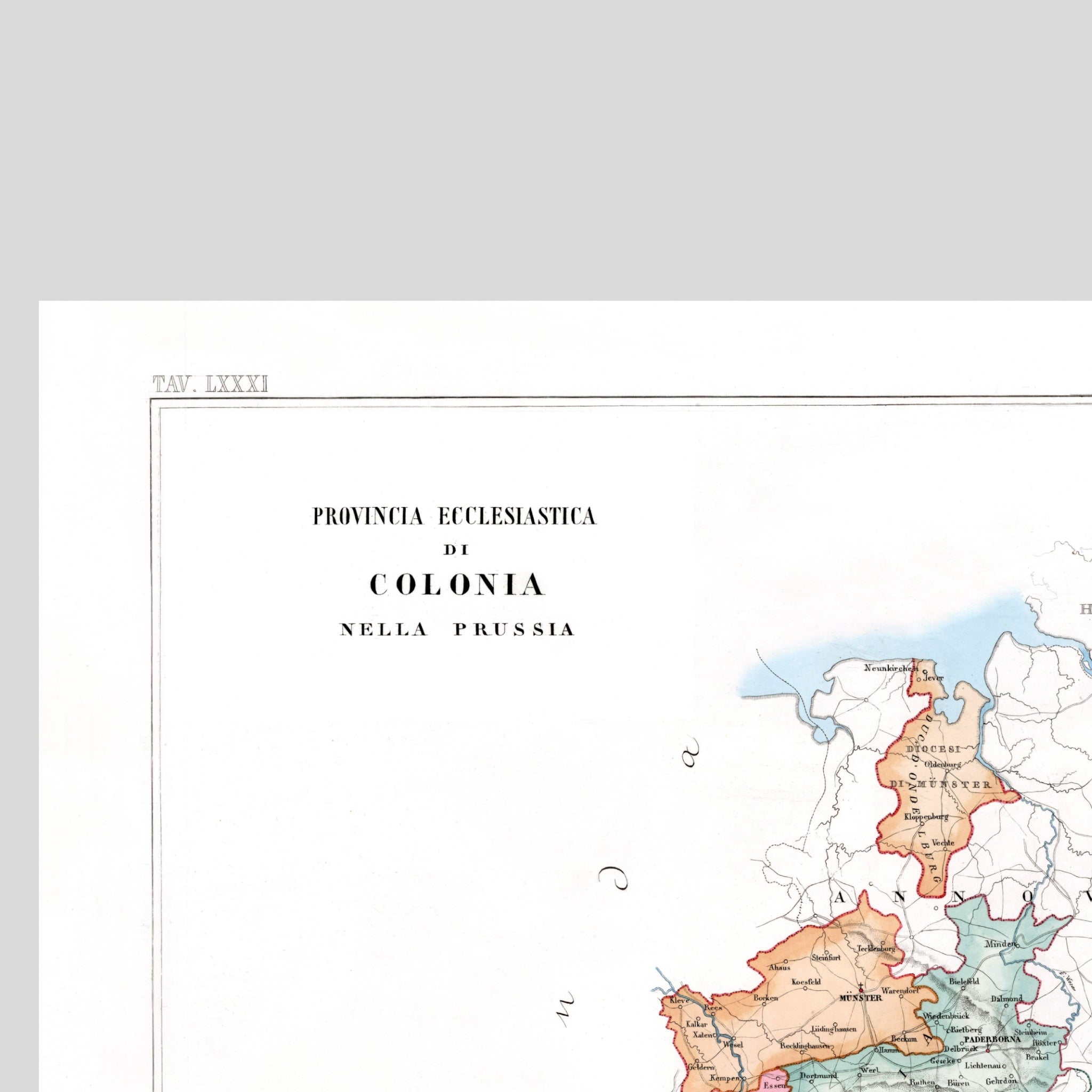 Kirchenatlas | Köln | Vintage Map