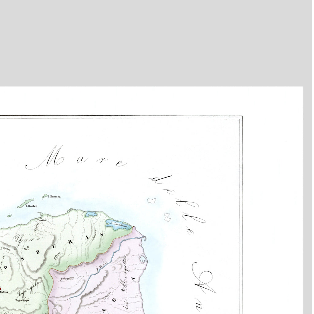 Kirchenatlas | Guatemala | Zentral-Amerika | Vintage Map