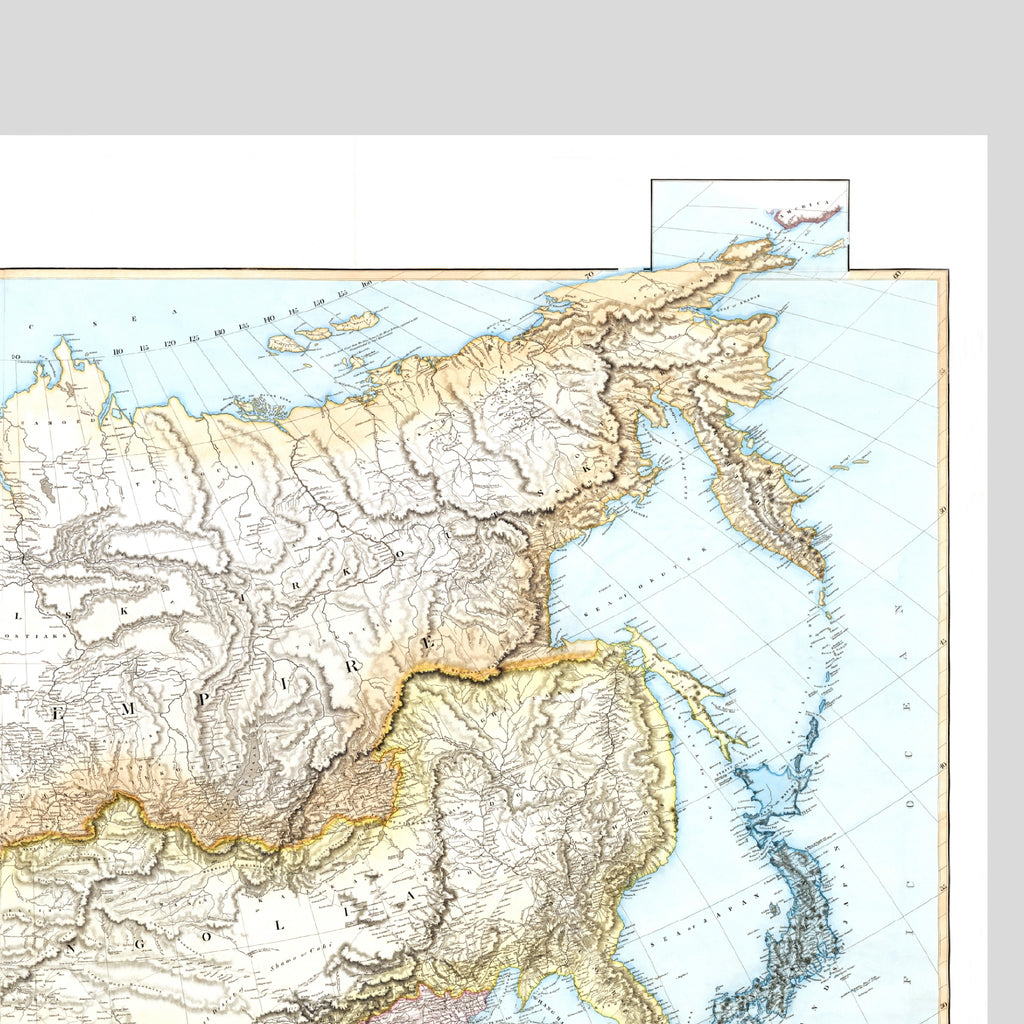 Asia | 1827 | Mapa antiguo