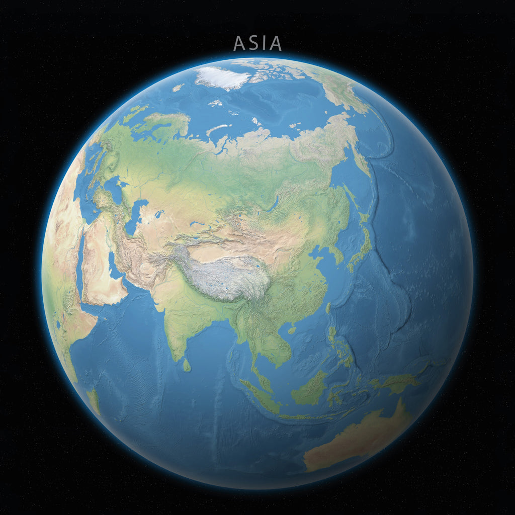 La Tierra desde el espacio | 2025 | Impresión Giclée