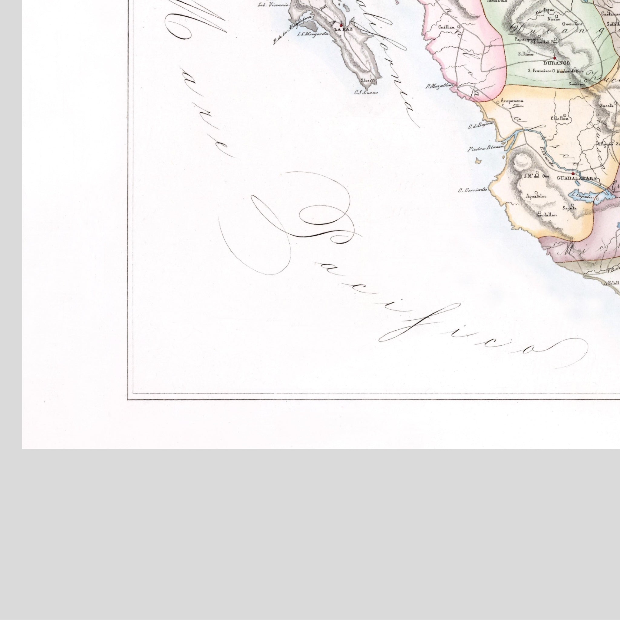 Kirchenatlas | Mexico | Vintage Map
