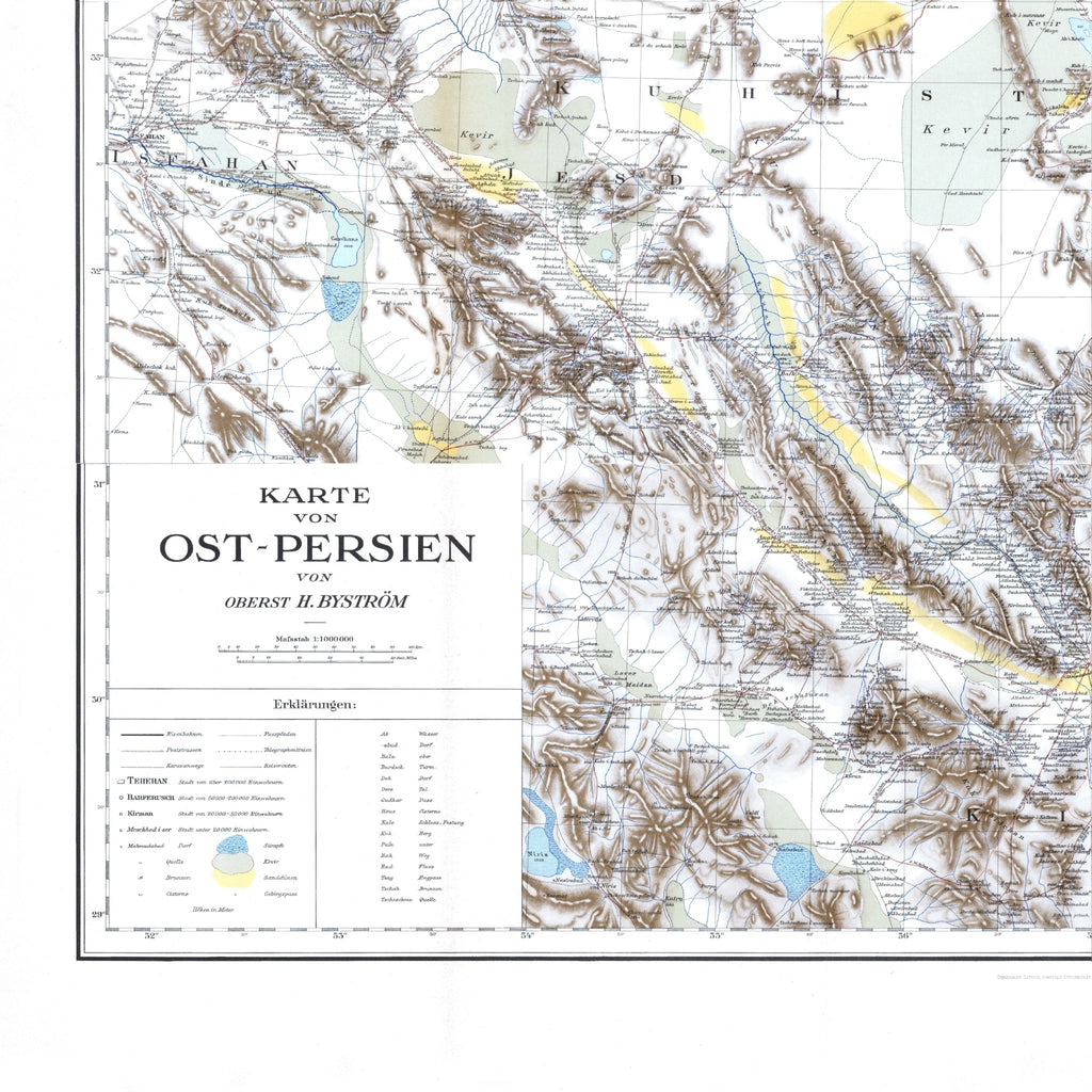 Ost-Persien | Historische Karte | 1922| Reproduktion | Giclée-Druck