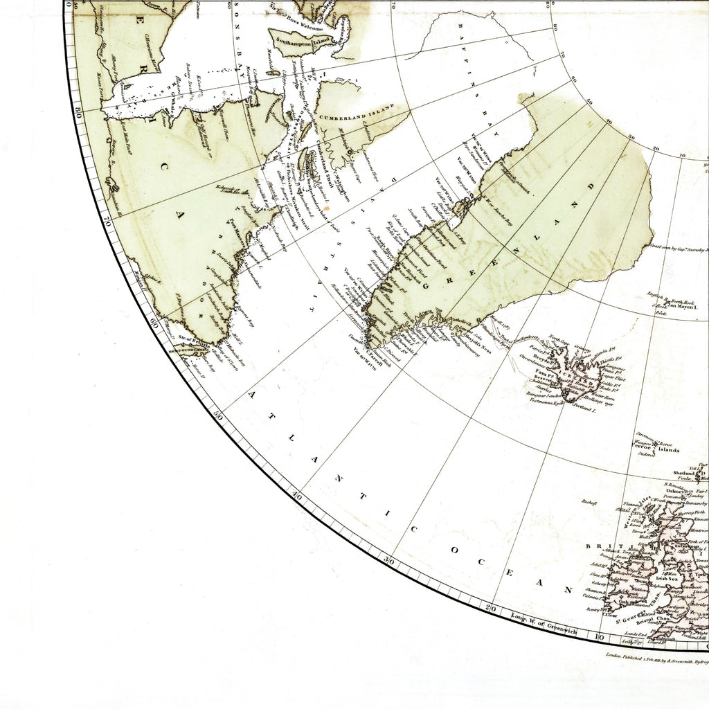 Arktis-Karte | 1818