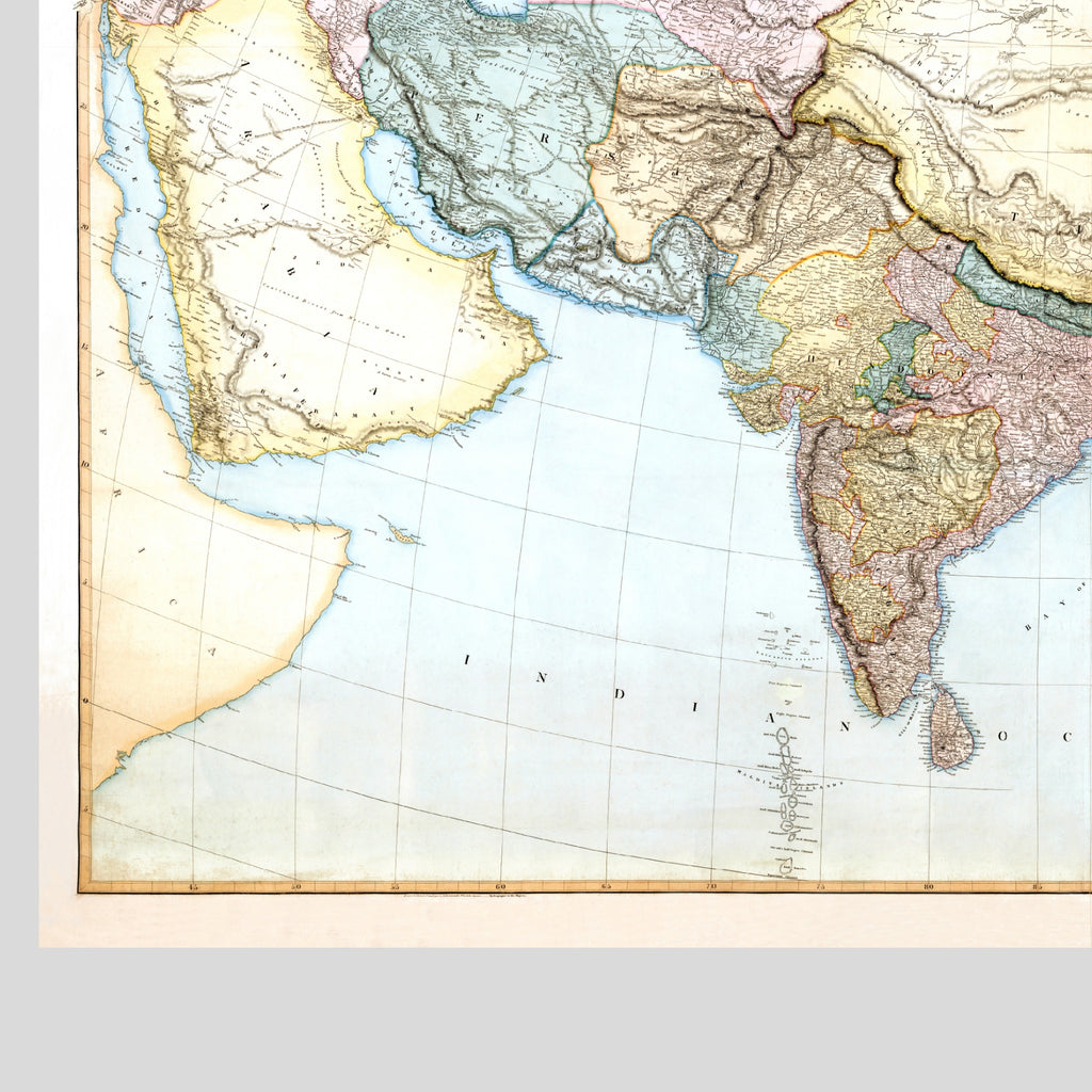 Asia | 1827 | Mapa antiguo