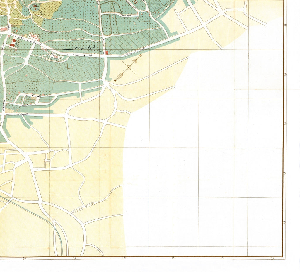 Istanbul | Konstantinopel | Üsküdar | Stadtplan | Vintage Map