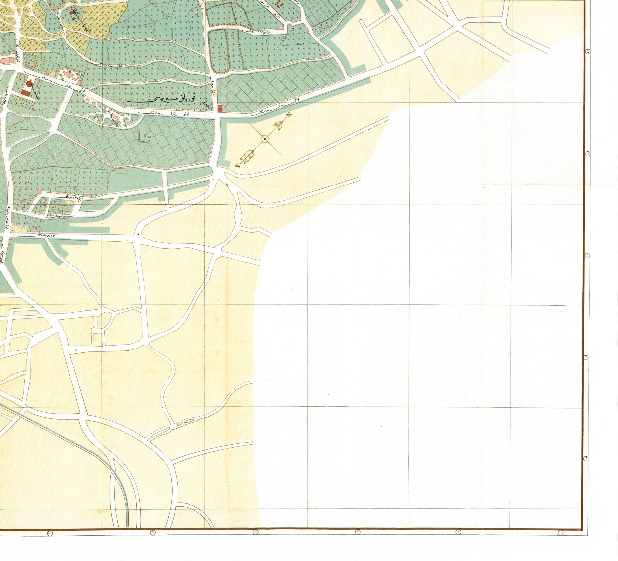 Istanbul | Konstantinopel | Üsküdar | Stadtplan | Vintage Map