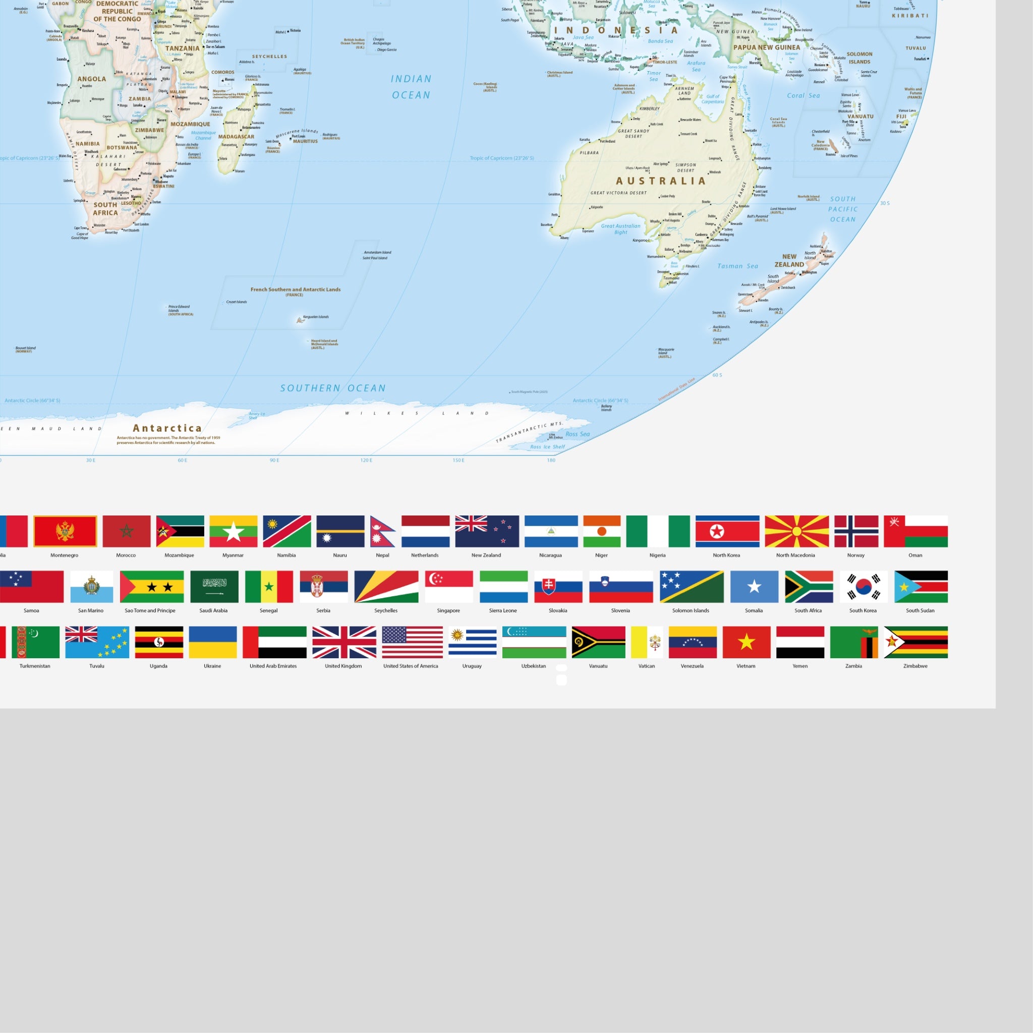 Mapa político del mundo, Meridiano 0 grados Greenwich, Proyección Equal Earth, Mundo, Mapa, Tierra, Póster, Cartografía