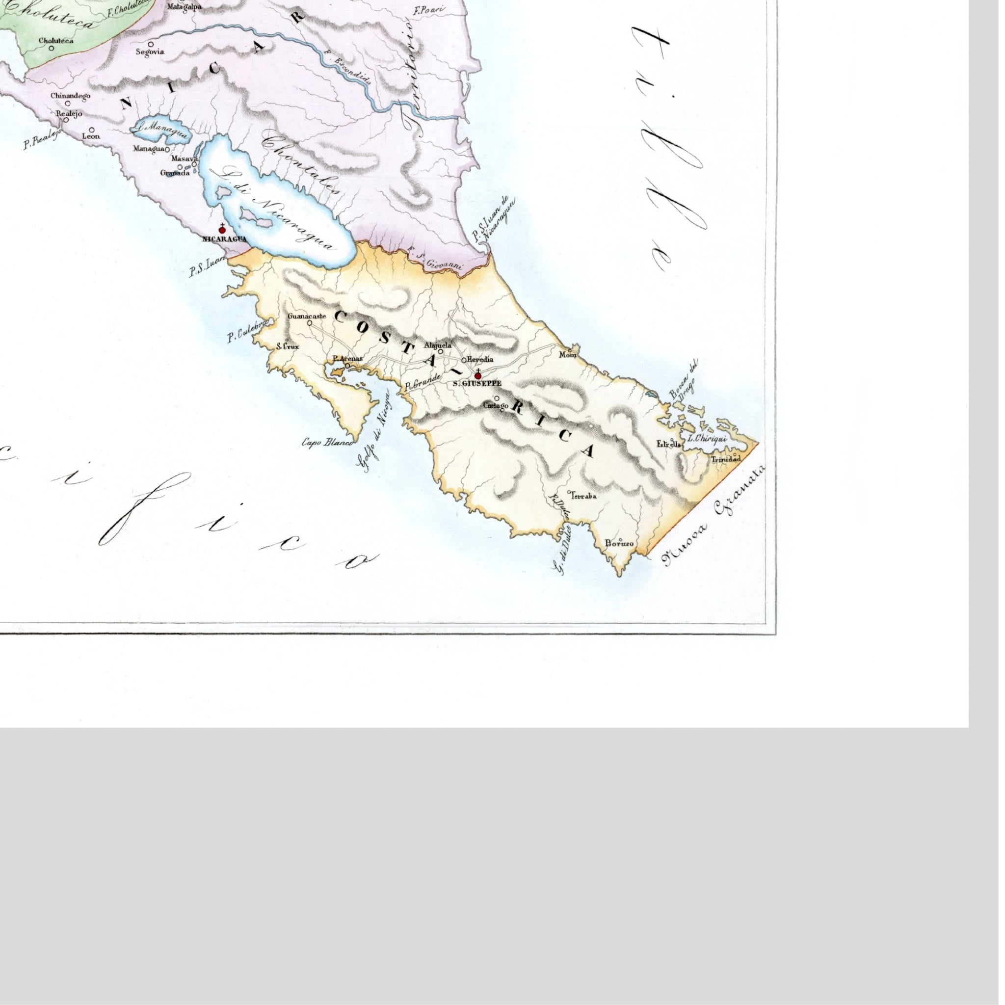 Kirchenatlas | Guatemala | Zentral-Amerika | Vintage Map