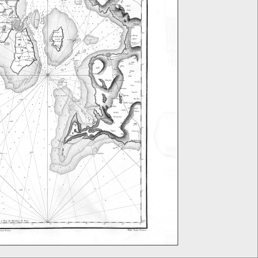 Hebrides Islands | Scotland | Nautical Chart | Map from 1804 | Giclée Print