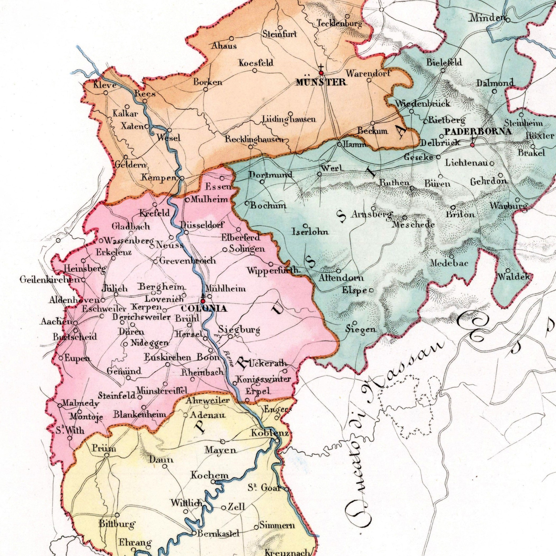 Kirchenatlas | Köln | Vintage Map