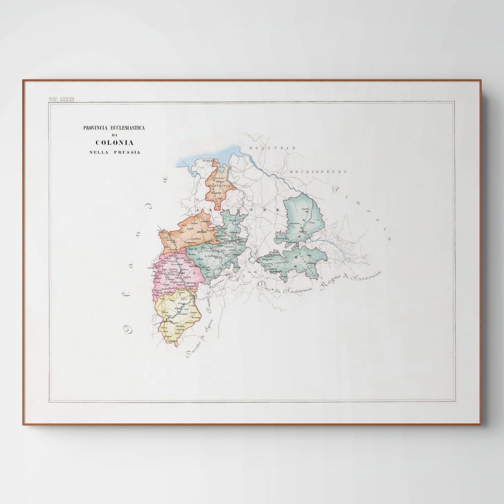 Kirchenatlas | Köln | Vintage Map