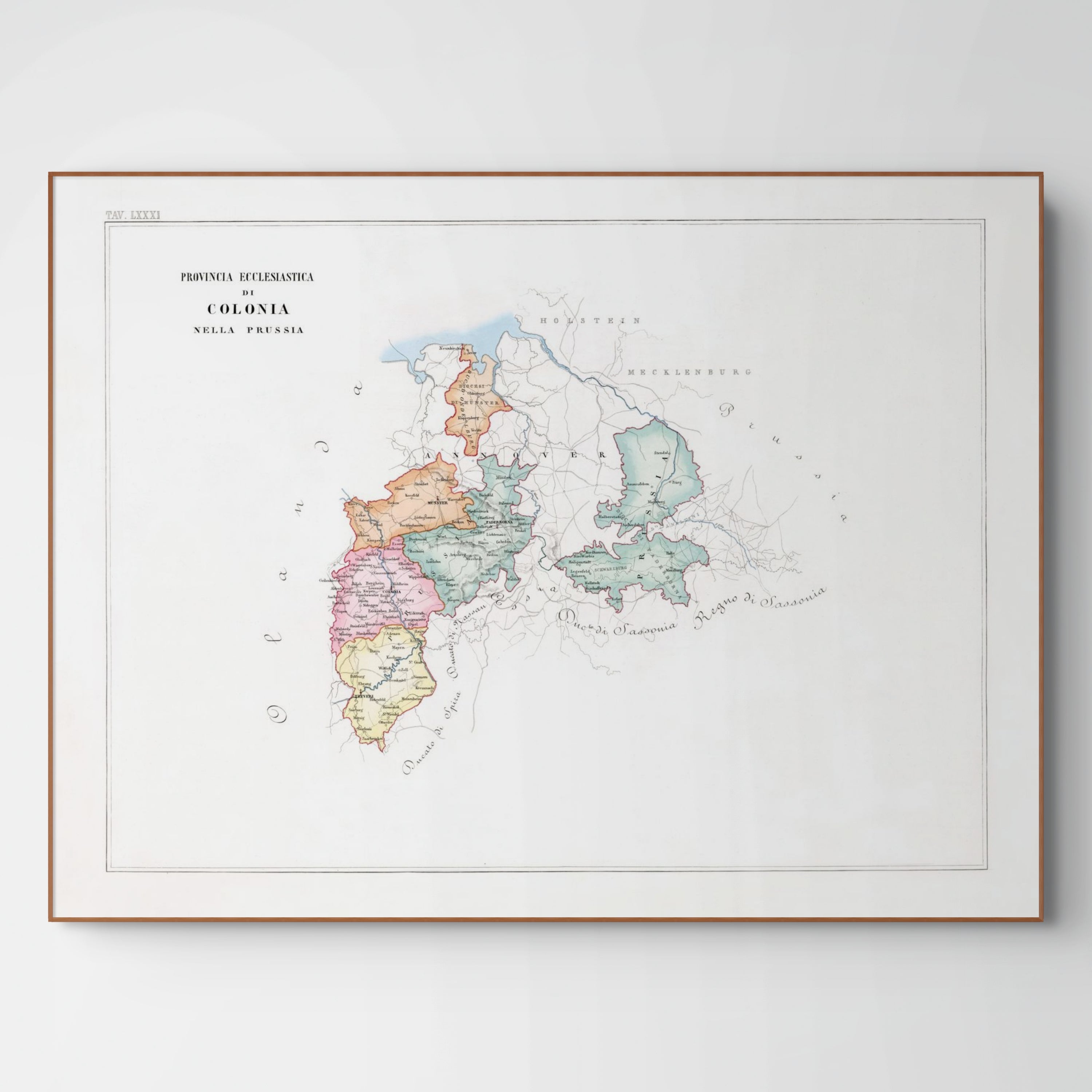 Kirchenatlas | Köln | Vintage Map