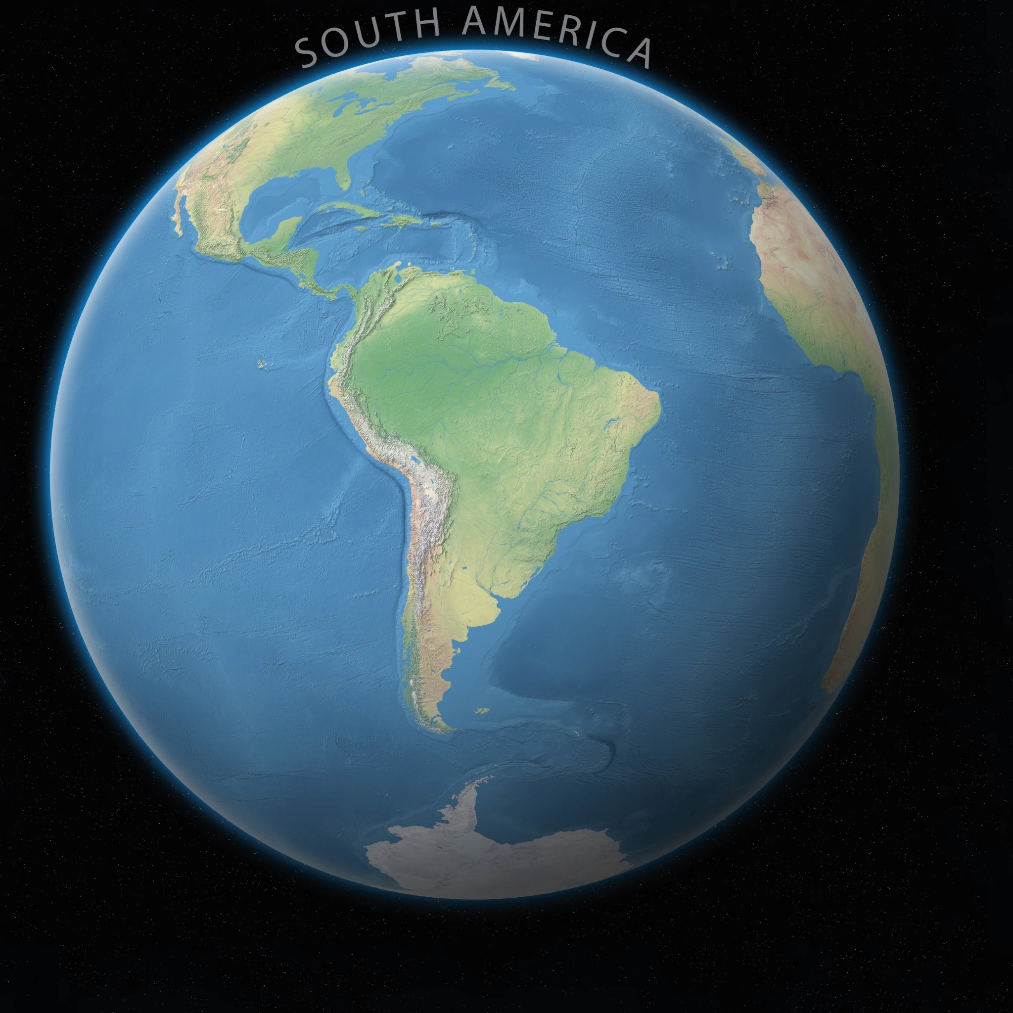 La Tierra desde el espacio | 2025 | Impresión Giclée