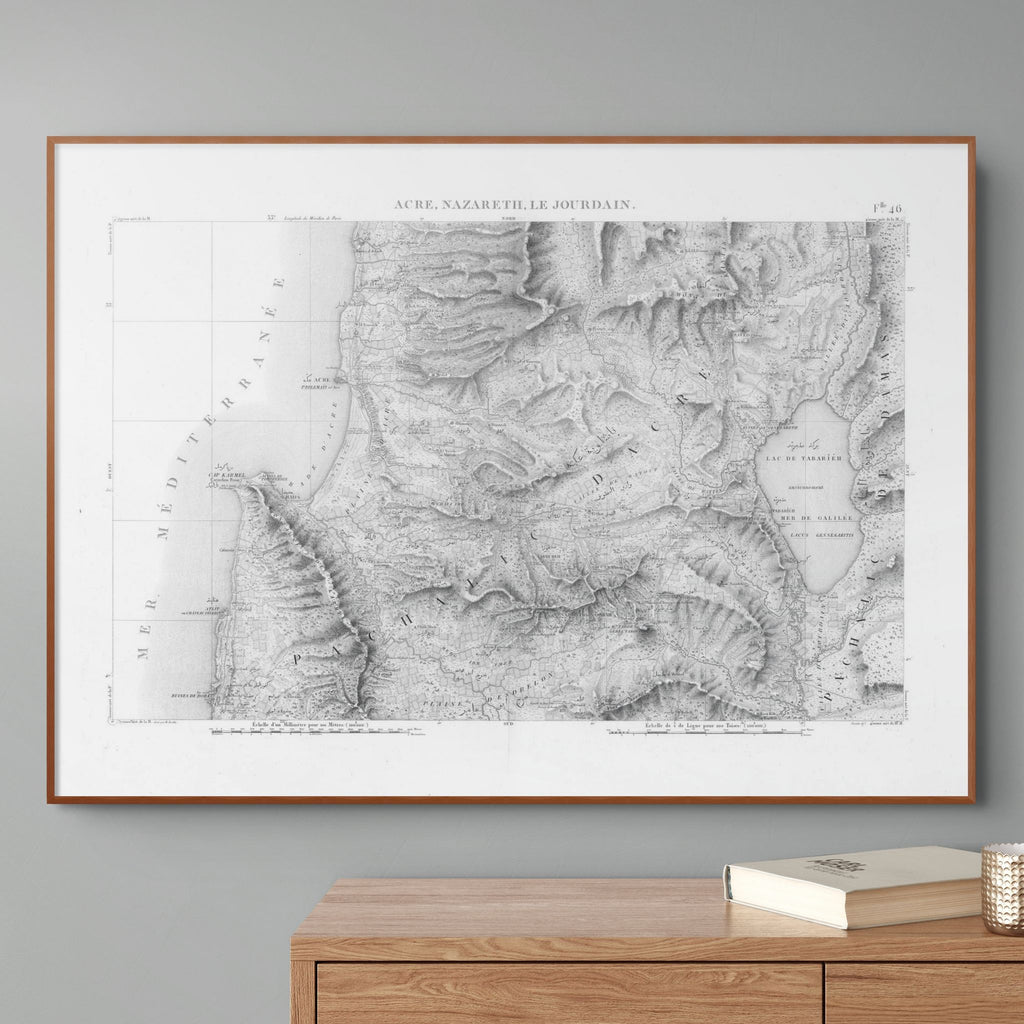 Palästina | Acre | Nazareth | Jordan | Osmanisches Reich | Vintage Print