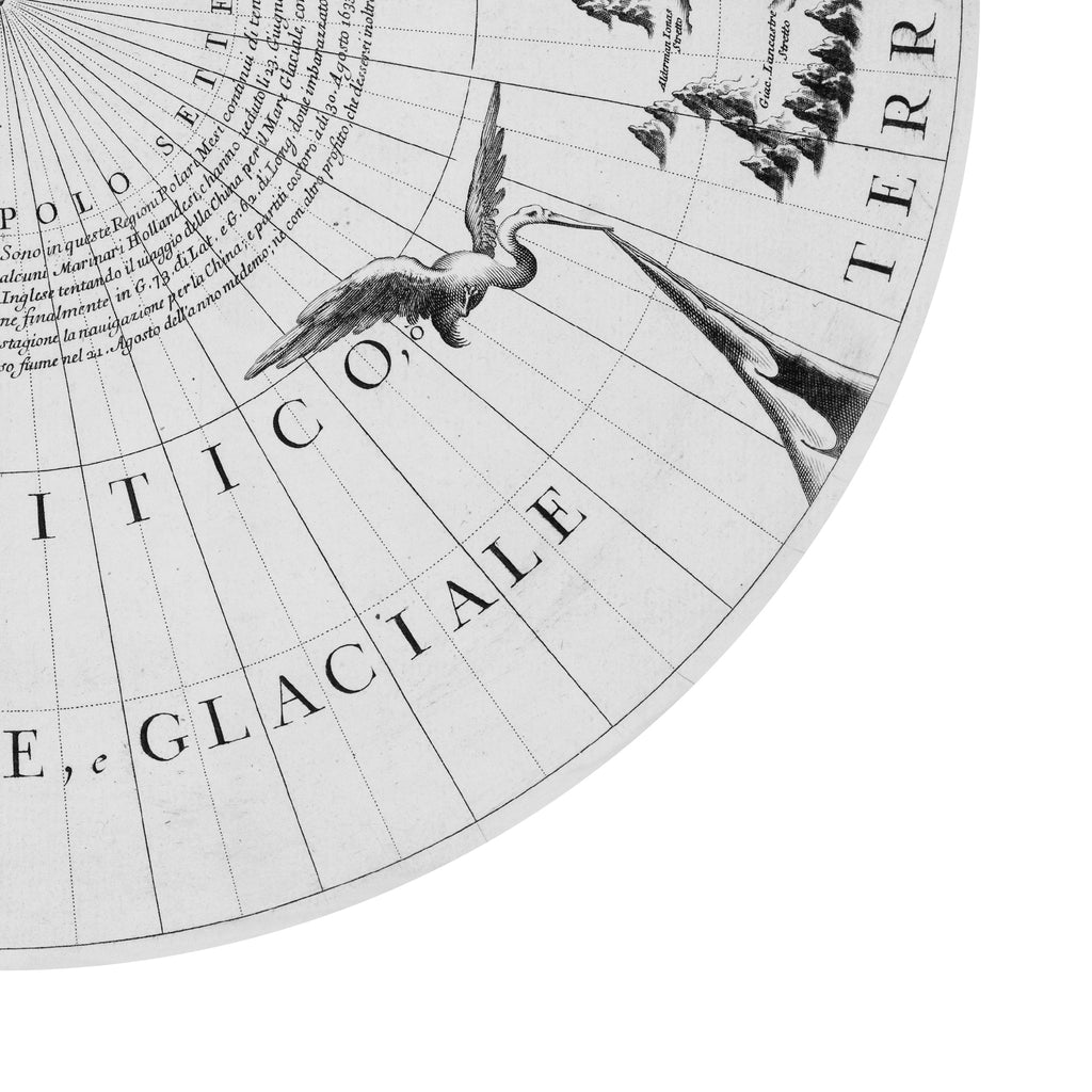 Arktis | Nordpol | Globus | 1688 | Giclée-Druck