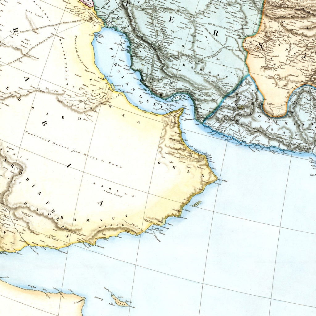 Asia | 1827 | Mapa antiguo