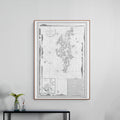 Shetland Islands | Nautical Chart | Map of 1804 | Giclée Print