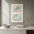 Seekarten-Atlas | Elba | Porto Ferraio | Karte von 1801 | Giclée Druck