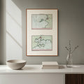 Seekarten-Atlas | Marseille | Toulon | Karte von 1801 | Giclée Druck