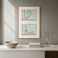 Seekarten-Atlas | Messina | Palermo | Karte von 1801 | Giclée Druck
