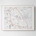 Haussmann | Paris | 11. Arrondissement | Vintage Map