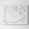 Haussmann | Paris | 13. Arrondissement | Vintage Map