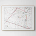 Haussmann | Paris | 14. Arrondissement | Vintage Map
