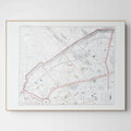 Haussmann | Paris | 17. Arrondissement | Vintage Map