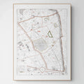 Haussmann | Paris | 20. Arrondissement | Vintage Map