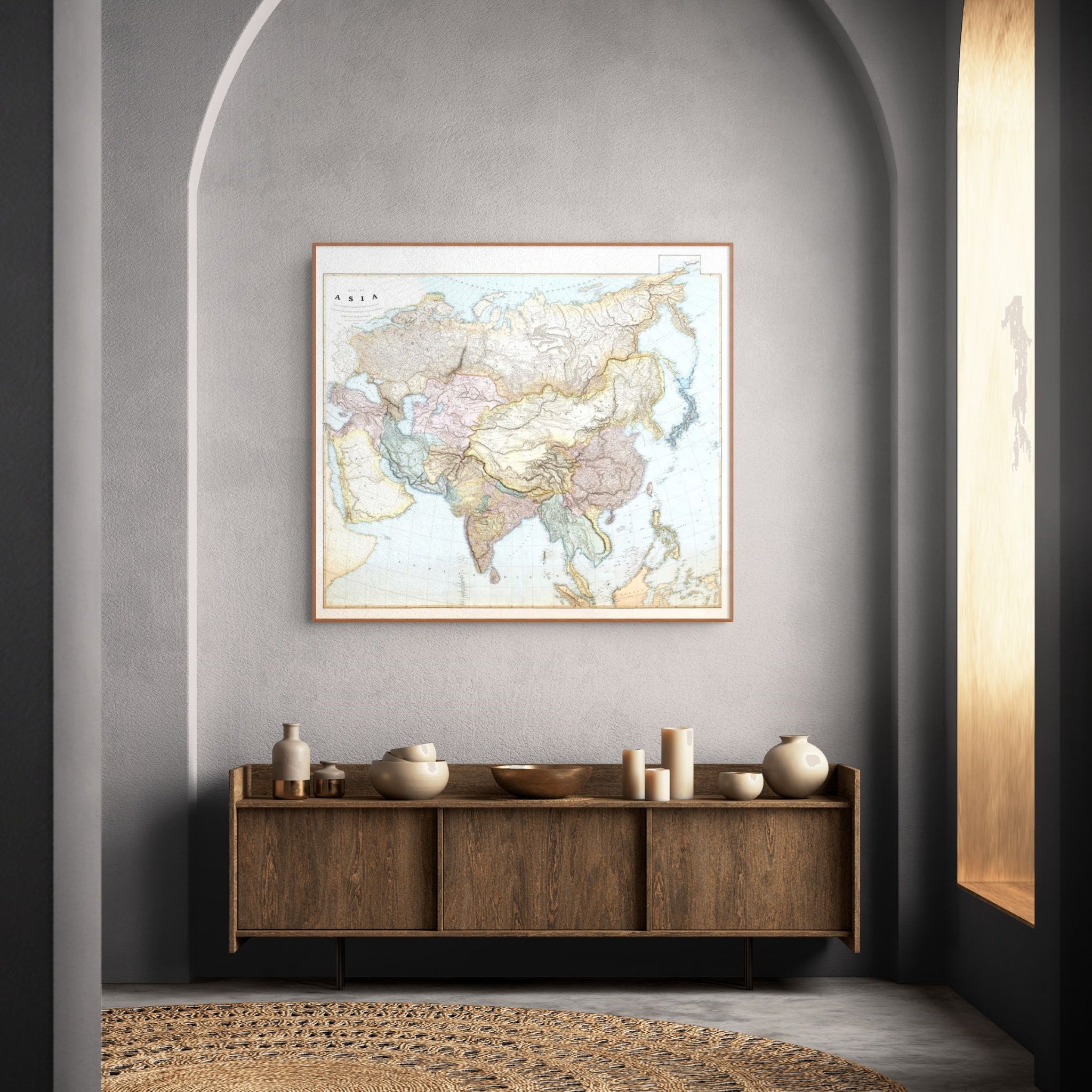Asia | 1827 | Mapa antiguo