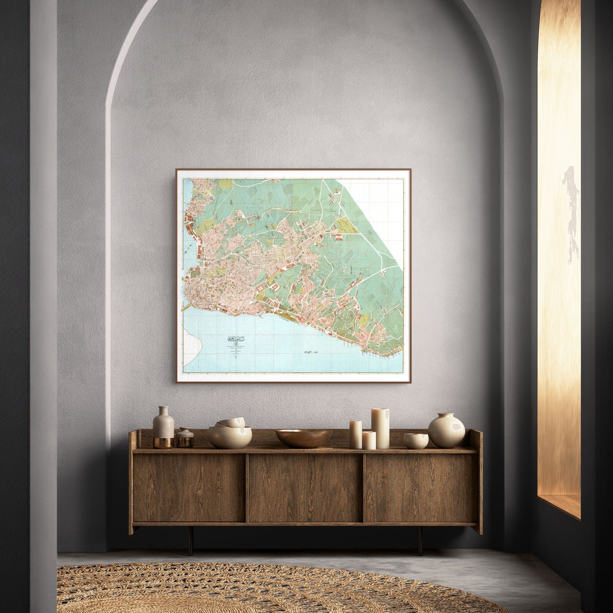 Istanbul | Konstantinopel | Beyoglu | Stadtplan | Vintage Map