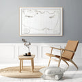 Mediterranean Sea | Nautical Chart | Giclée Print |
