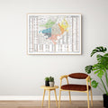 Lima | Stadtplan | Vintage Map | Giclée-Druck