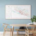 Curacao | Willemstad | Landkarte | 1912 | Giclée-Druck
